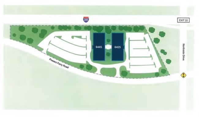 Powers Ferry Landing West - Site Plan